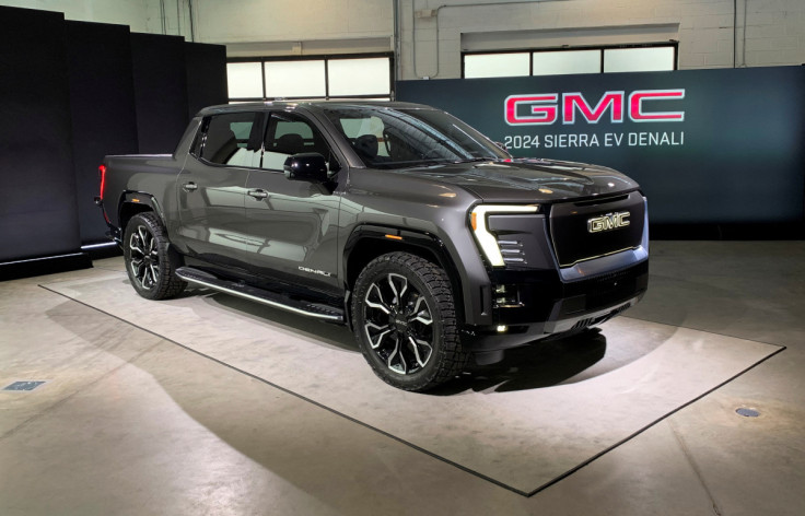 General Motors shows a prototype of its 2024 GMC Sierra EV Denali Edition 1