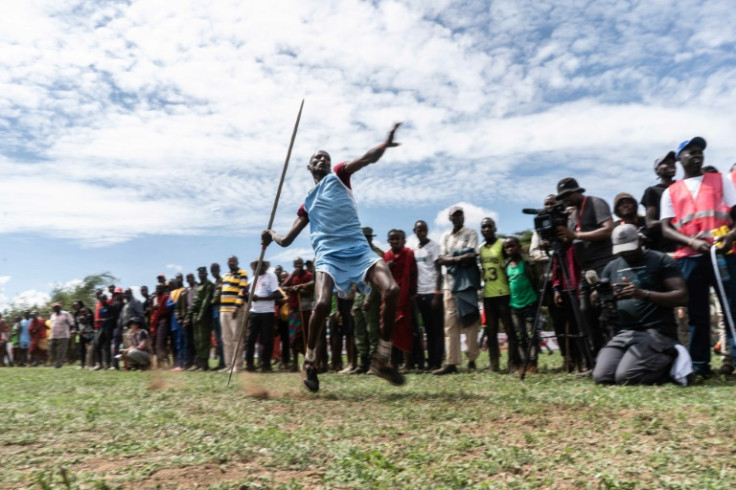 The games include javelin throws, high jump events and 100 to 5,000-metre races
