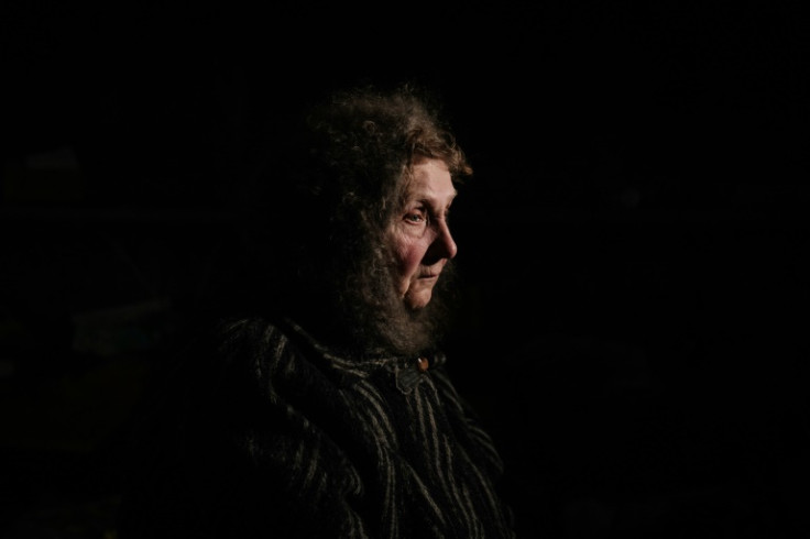 Lyubov Stepanova, 71, lives in the basement of an apartment block with 20 neighbours