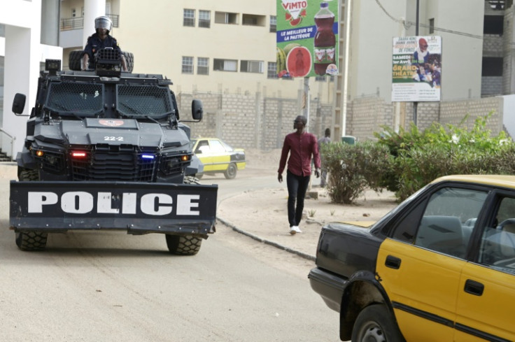 Police have been out in force in Dakar