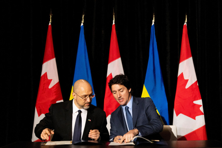 Ukraine’s Prime Minister Shmyhal meets with Canada’s Prime Minister Trudeau in Toronto