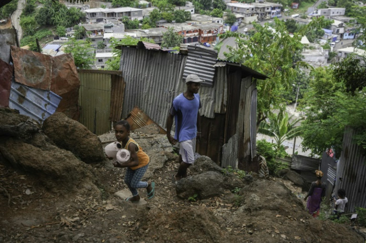 An influx of migrants on Mayotte has led to shantytowns