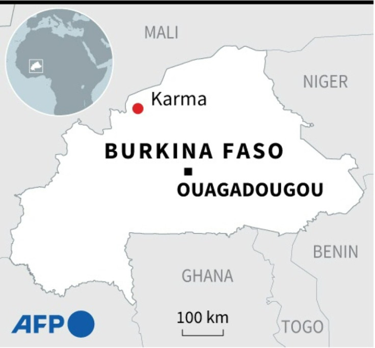 Armed men in military uniform slaughtered residents of Karma village in the jihadist-hit Sahel nation's volatile north on April 20