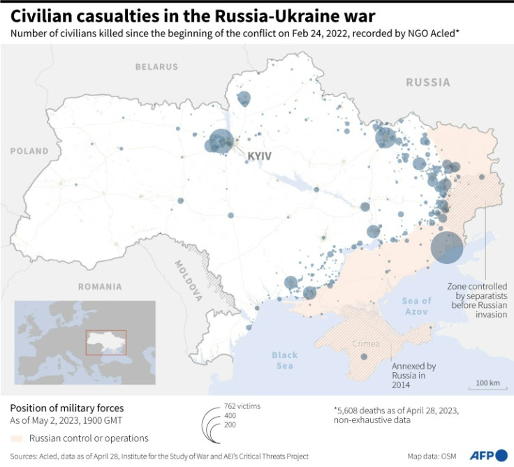 Civilian casualties in the Russia-Ukraine war