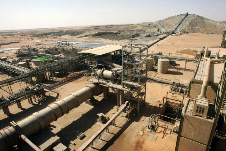 The Somair uranium mine in the Air desert in northern Niger