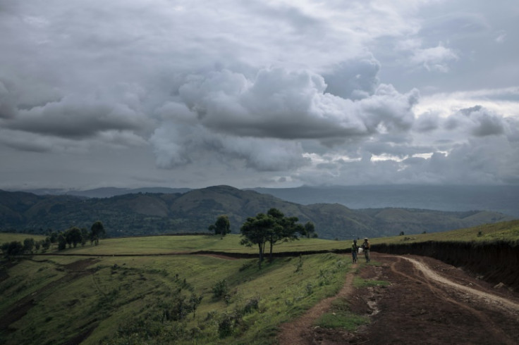 Hills of gold: The approach to the Luhihi mine in South Kivu