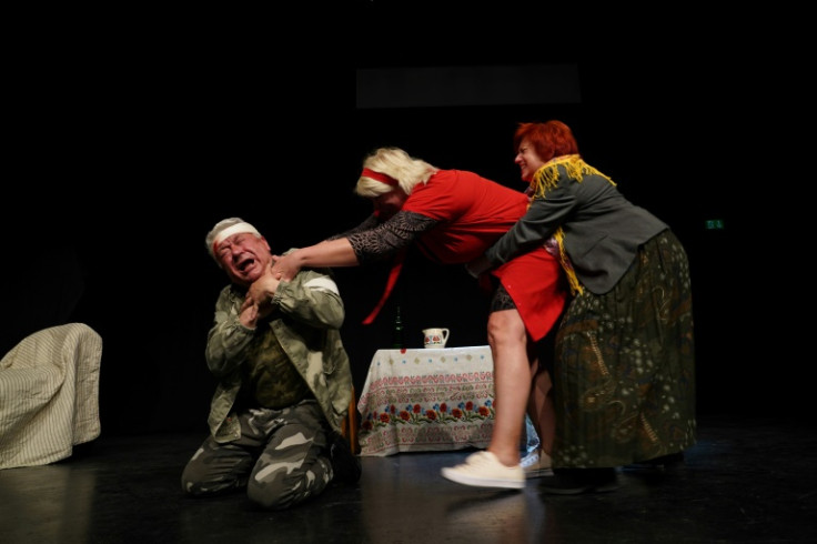 Organisers described the play as building a 'cultural bridge' between Ukraine and Denmark
