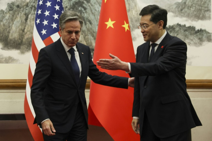 Qin Gang meet with US Secretary of State Antony Blinken in Beijing on June 18