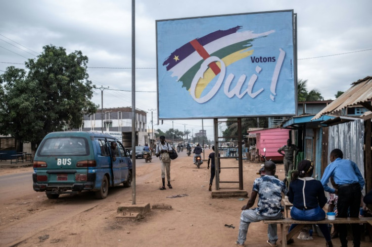 Polls suggest the 'yes' camp will win -- but human rights observers say Bangui has been strongarming voters to back the proposal