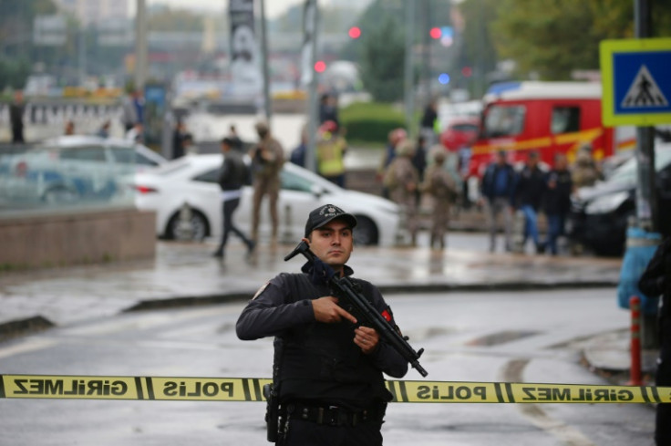 The targeted district is home to several other ministries and the Turkish parliament