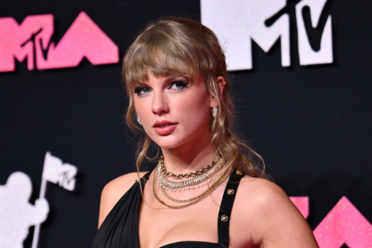 Taylor Swift at the MTV Video Music Awards in Newark, New Jersey, in September 2023