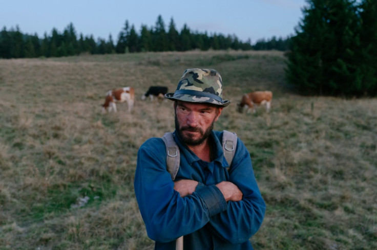 Translyvania shepherd Kalaka Karoly who recently had a brush with bears