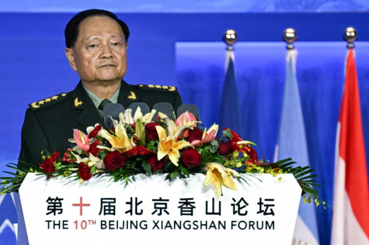Senior Chinese military official Zhang Youxia said 'some countries', which he did not name, were 'deliberately creating turmoil'