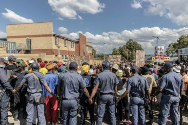 Diepsloot residents regularly hold protests against the high murder and rape rates in the township