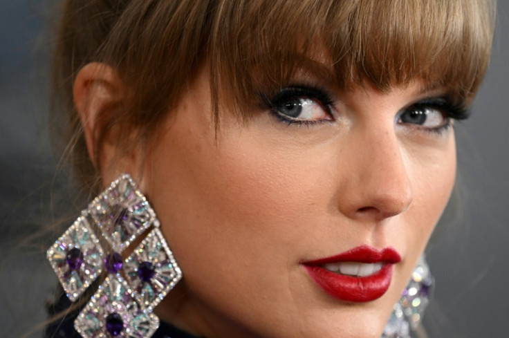 Taylor Swift, shown here at the Grammys in 2023
