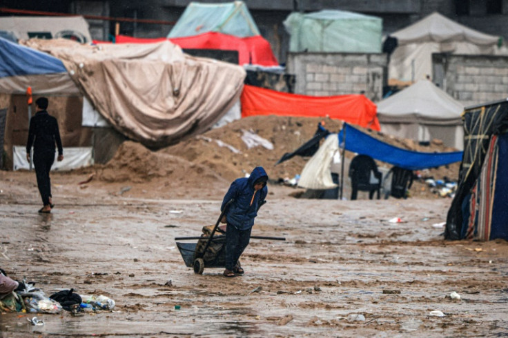 The UN estimates 1.9 million of Gaza's 2.4 million population have been displaced