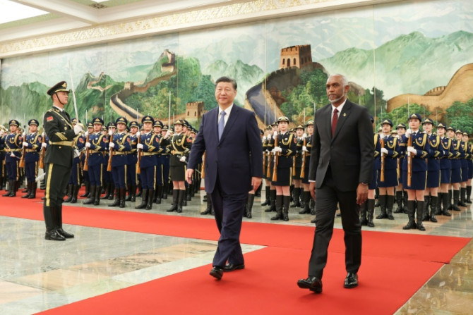 Miuzzu's trip to China this week was his first state visit since becoming president