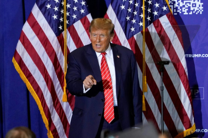 Republican presidential hopeful and former US president Donald Trump aims to end the primary as a meaningful competition with a win in New Hampshire