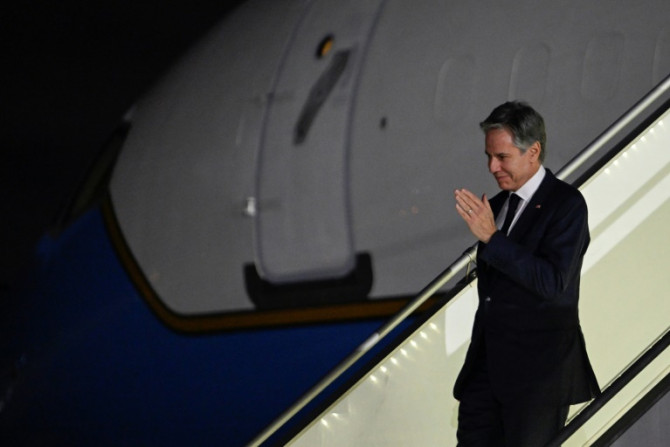 US Secretary of State Antony Blinken arrived late Wednesday in the oil-rich former Portuguese colony's capital Luanda