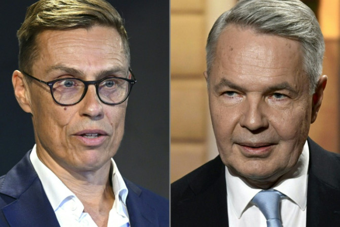Former prime minister Alexander Stubb (left) is leading the polls but former foreign minister Pekka Haavisto (right) is hoping to become one of the few environmentalist leaders in Europe