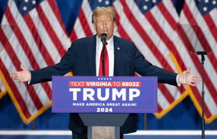 Former US leader and 2024 presidential hopeful Donald Trump has backed Israel's war in Gaza