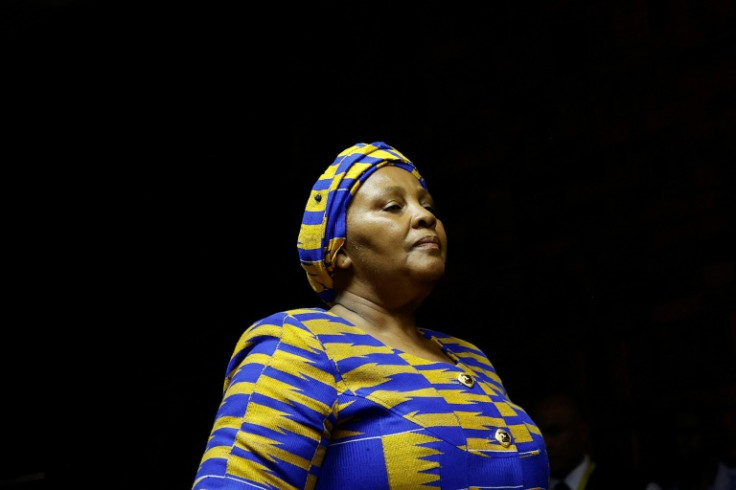 Nosiviwe Mapisa-Nqakula, 67, resigned as South Africa's parliamentary speaker on Wednesday