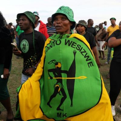 Zuma's opposition uMkhonto we Sizwe party uses the name of the ANC's former military wing