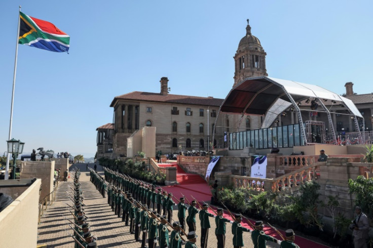 South Africa's new coalition government has just been unveiled, with the opposition receiving 12 of 32 ministries