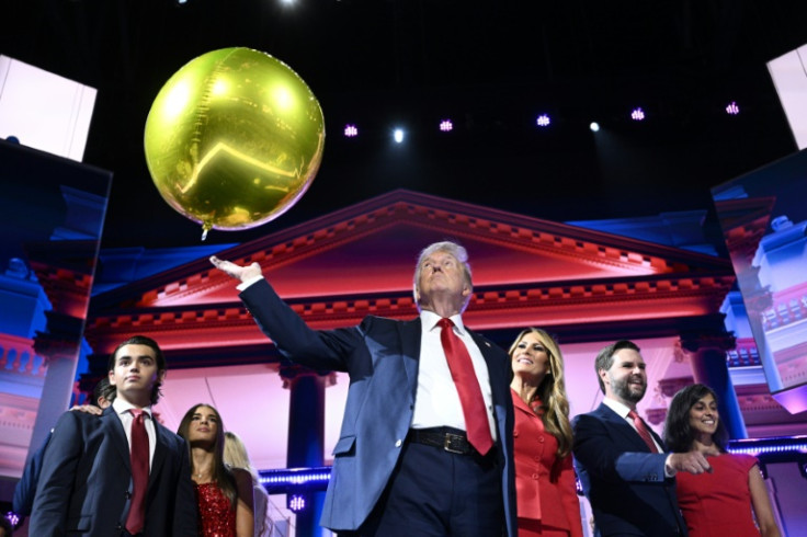 Donald Trump, à la convention républicaine de Milwaukee, le 18 juillet 2024