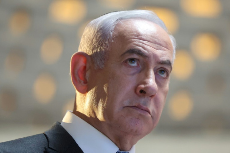 Israeli Prime Minister Benjamin Netanyahu arrived in Washington on Monday, where he was due to agress Congress and meet President Joe Biden