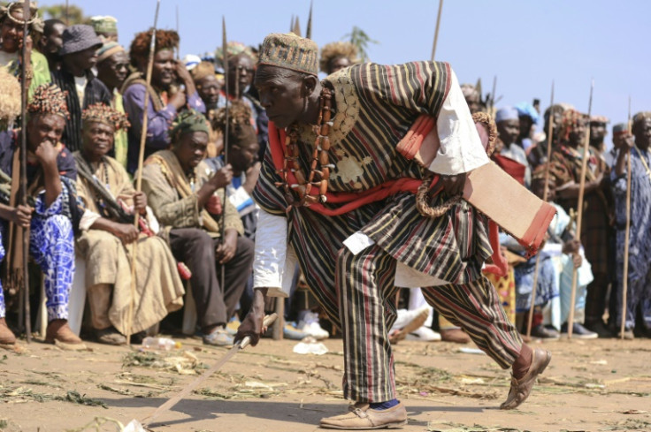 For some locals, the ritual is an important occasion to connect with their culture