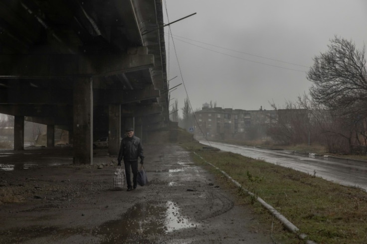 A resident in Pokrovsk, eastern Ukraine -- Russia is pounding the country's energy grid as winter tightens its grip