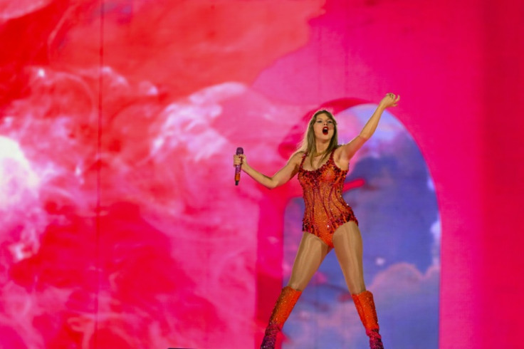 Taylor Swift on the Eras tour in Miami