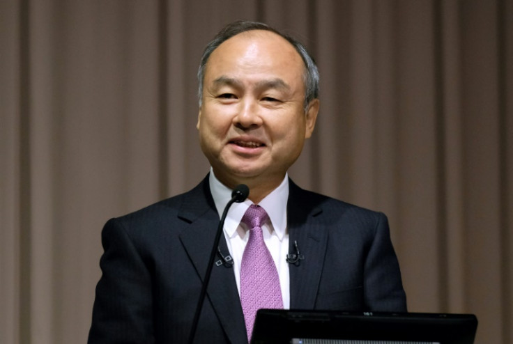 SoftBank chief executive Masayoshi Son, seen in November 2019, will announce his company's US investment from Donald Trump's Mar-a-Lago in Florida