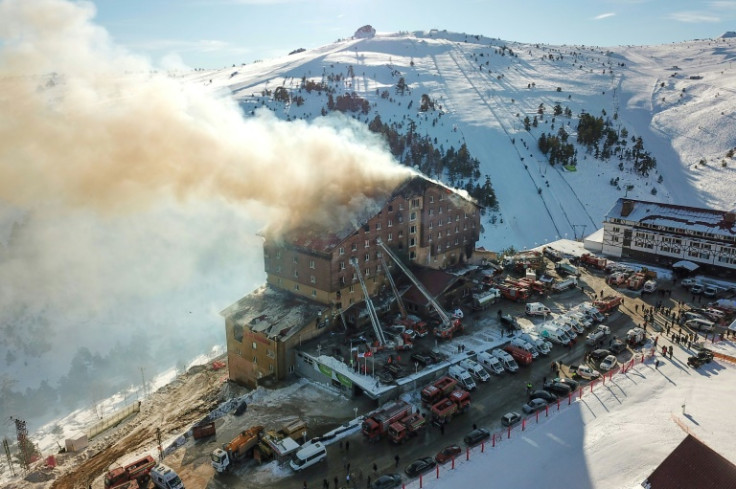 Many newspapers expressed anger over what they said was evidence of negligence at the 12-storey luxury Grand Kartal Hotel